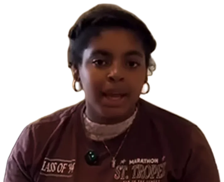 Nathaly, professora de teatro infantil do Ágape.
